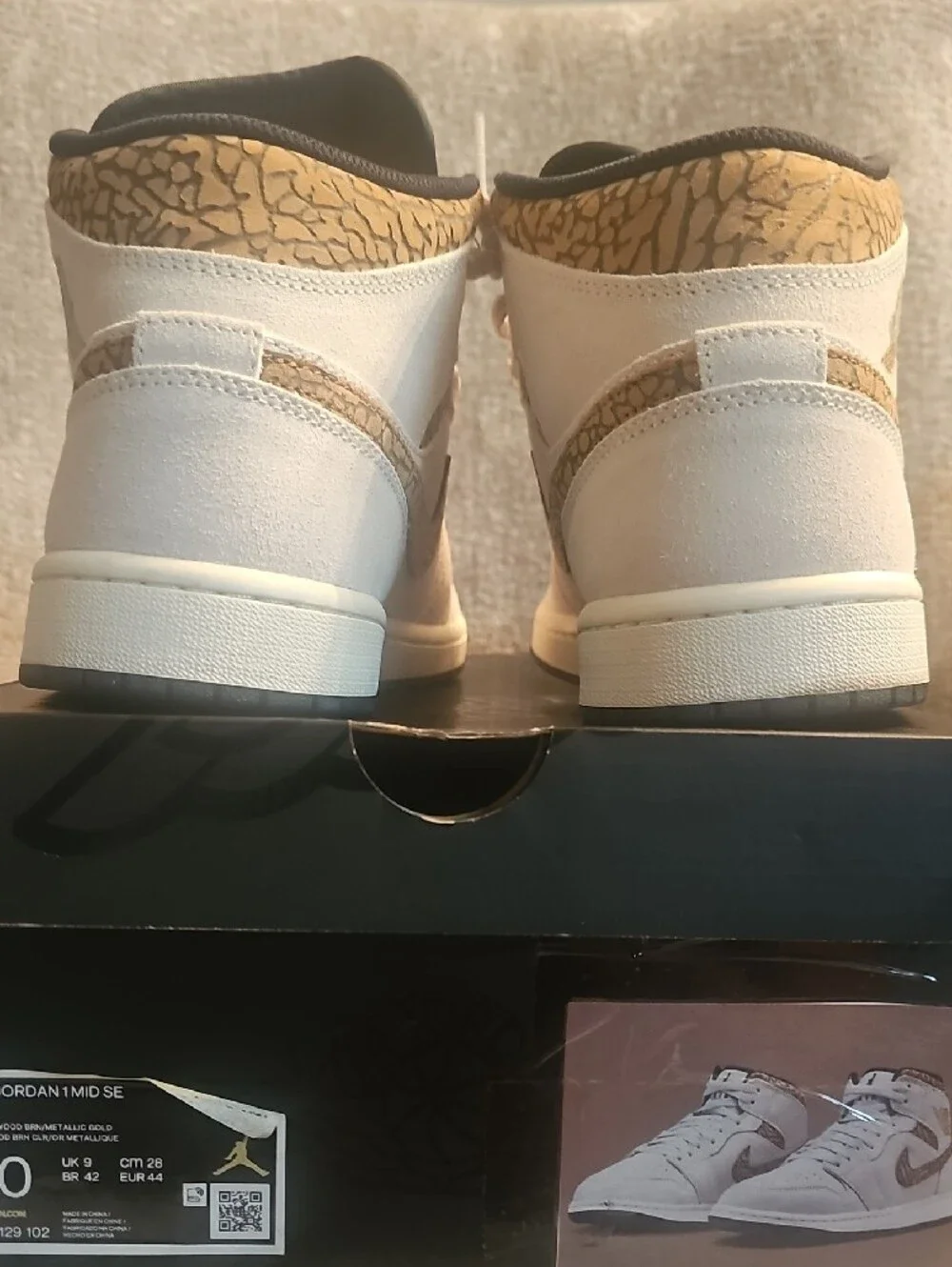 Air Jordan 1 Mid SE 'Brown Elephant'